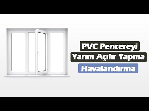 Video: Bir Pencere Yarı Saydam Nasıl Yapılır