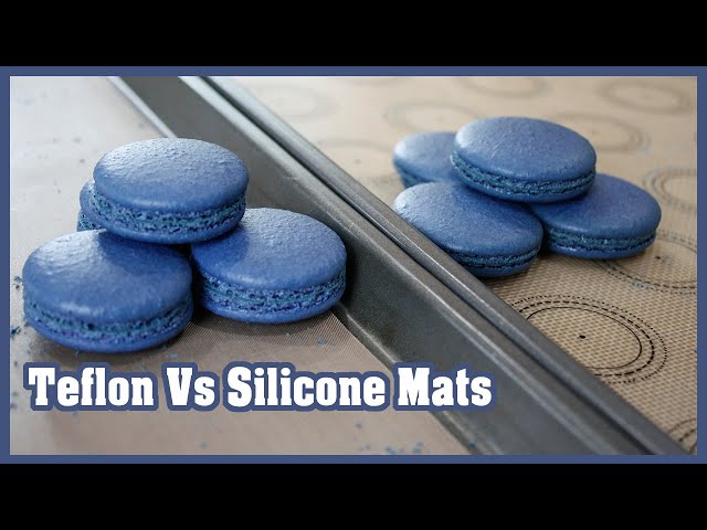 MACARON QUESTION. Please help. I recently bought a silicon macaron mat to  make perfectly shaped macarons, and every time I use it, 75% of the macarons  stick to the mat. (This picture