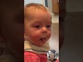 Cute babies have silly reaction #short #shorts #shortsvideo