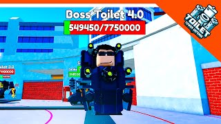 БОСС G-MAN 4.0 🚽 ИГРА СКИБИДИ ТУАЛЕТ! ТУАЛЕТ ТОВЕР ДЕФЕНС 🚽 Skibidi Toilet Tower Defense Roblox