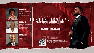 LENTEN REVIVAL 2023 • MAR 8 2023 • East Mt. Zion Baptist Church - YouTube