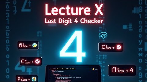 Check if the Last Digit is 4 | Competitive Programming Series EP02 💻