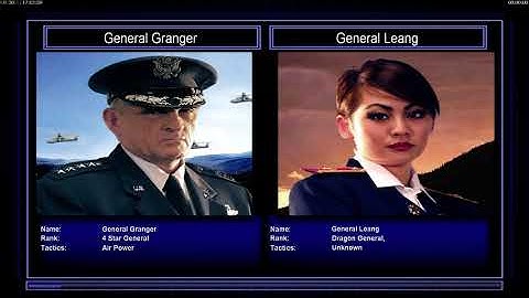 Airforce VS Leang (Hard) - C&C Zero Hour Speedrun