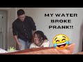 My Water Broke Prank on Husband!