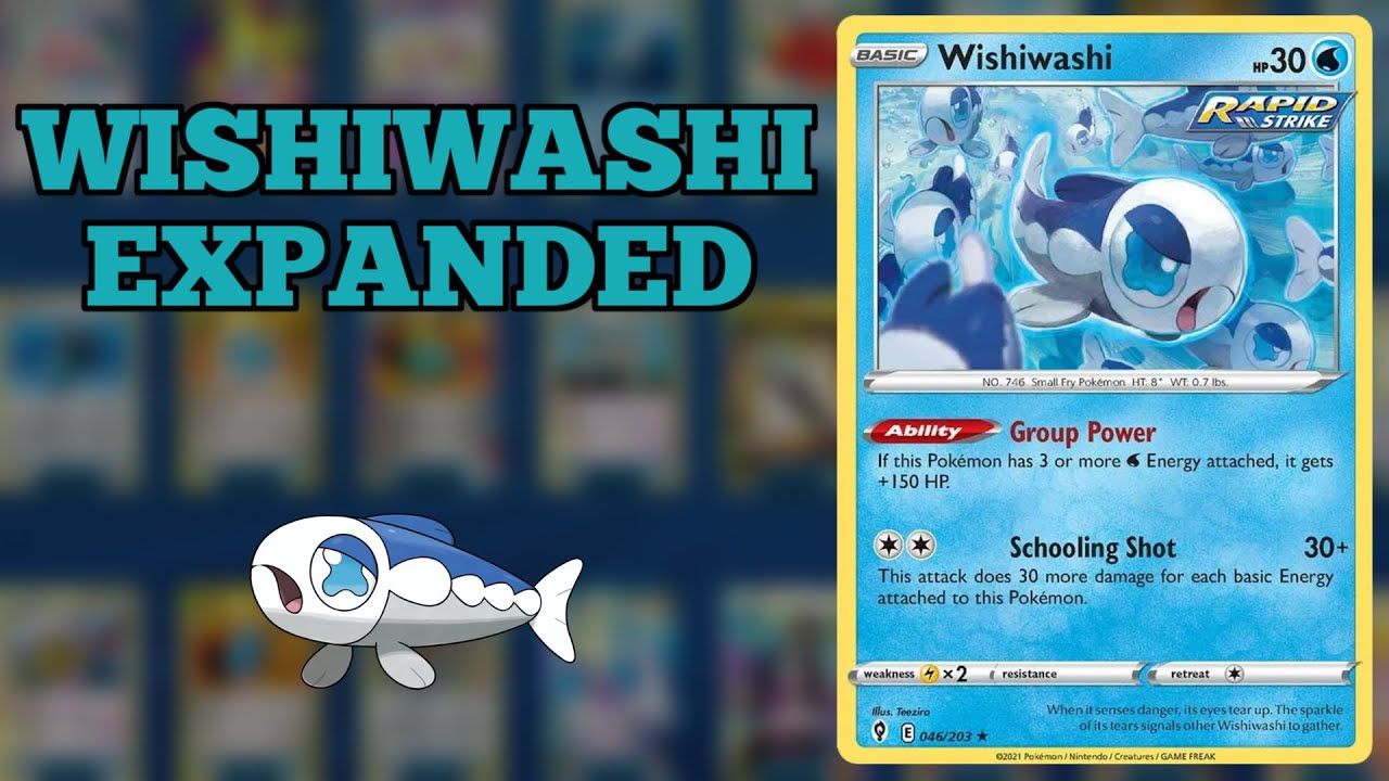 Wishiwashi is a Great SinglePrize Deck! PTCGO Expanded YouTube