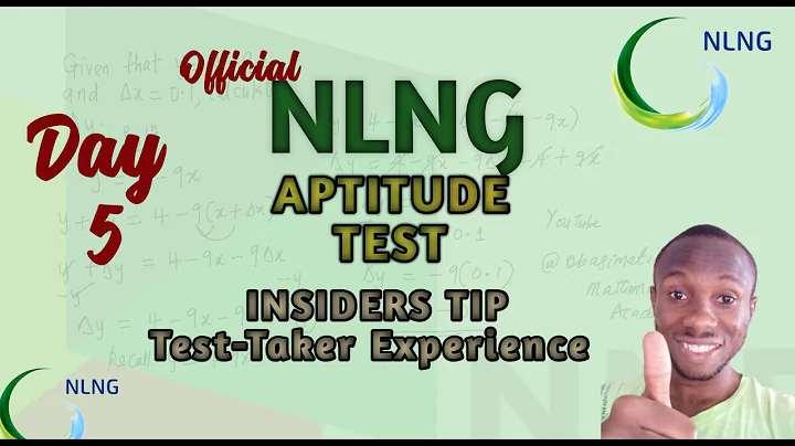 DAY 5 || NLNG Aptitude Test Insight 2025 – Insider Tips for Guaranteed Success + SHL Test Explained