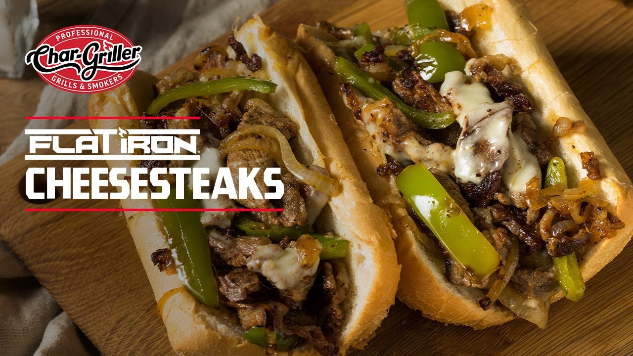 How To Make Philly Cheesesteaks on the Flat Iron® Gas Griddle Char