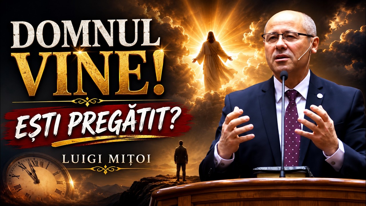 Luigi Mițoi - Domnul Vine! Ești pregătit? - predici biblice