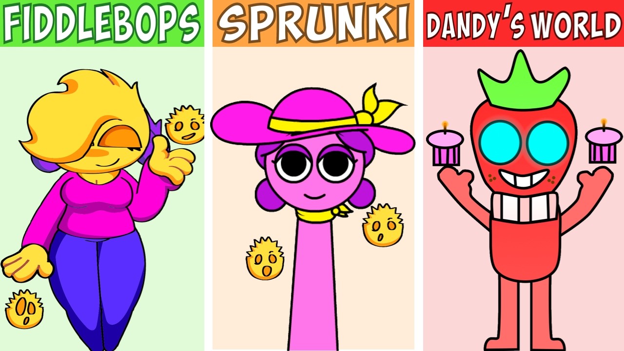 Incredibox Sprunki | FiddleBops VS Sprunki VS Dandy’s World