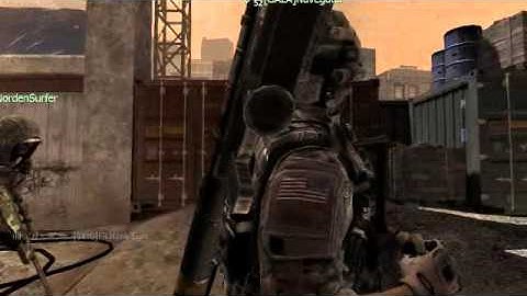 Let a guy eat a sticky grenade COD MW3 Game Clip