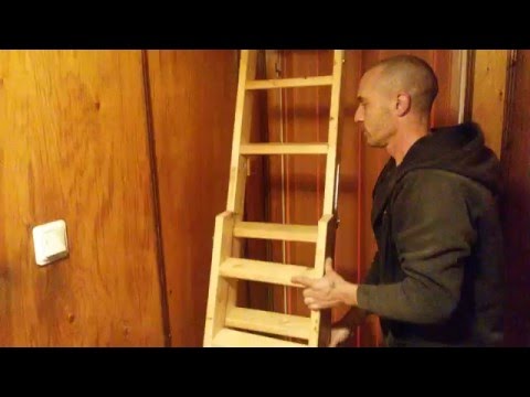 Videó: DIY tetőtéri lépcsők: lépésről lépésre