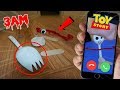 CALLING FORKY FROM TOY STORY 4 ON FACETIME AT 3 AM!! *HE GOT ATTACKED*