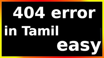 404 error meaning in tamil
