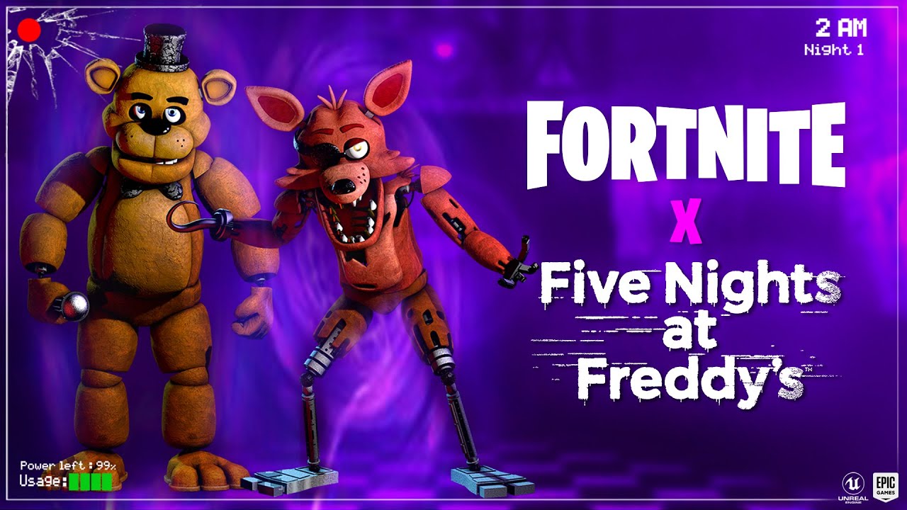 Five night at freddys fortnite