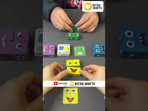 Emoji DIY Paper Puzzle | Paper Craft | Best Craft | #shorts #tending #papercraft #kidcrafts