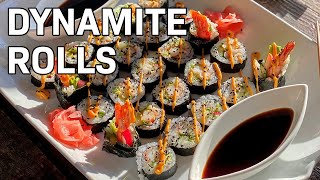 Cooking with Carby: Sushi - Dynamite Rolls