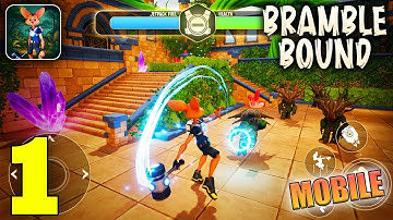 BrambleBound Sci-Fi RPG Quest Gameplay Walkthrough Part 1 (Android, iOS)