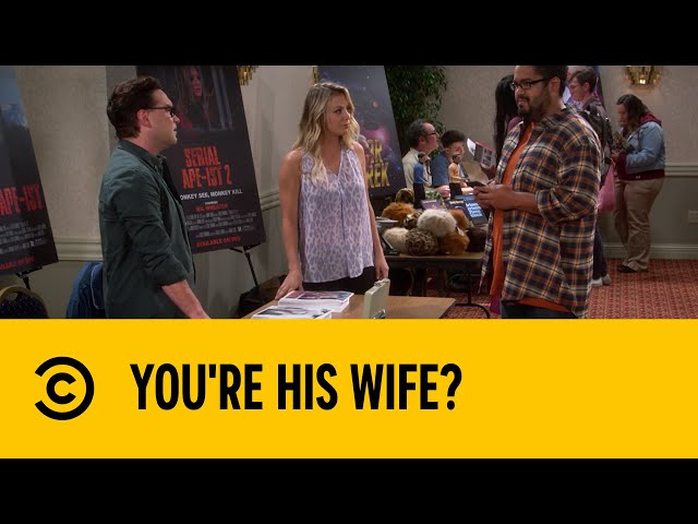 You're His Wife? | The Big Bang Theory | Comedy Central Africa class=