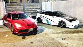 A Little Evening Flex With The Celicas