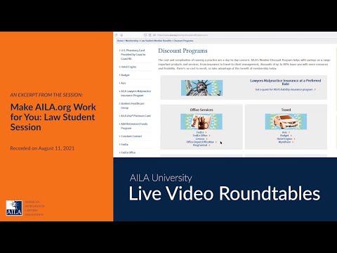 Law Student/Paralegal Portal Overview 2