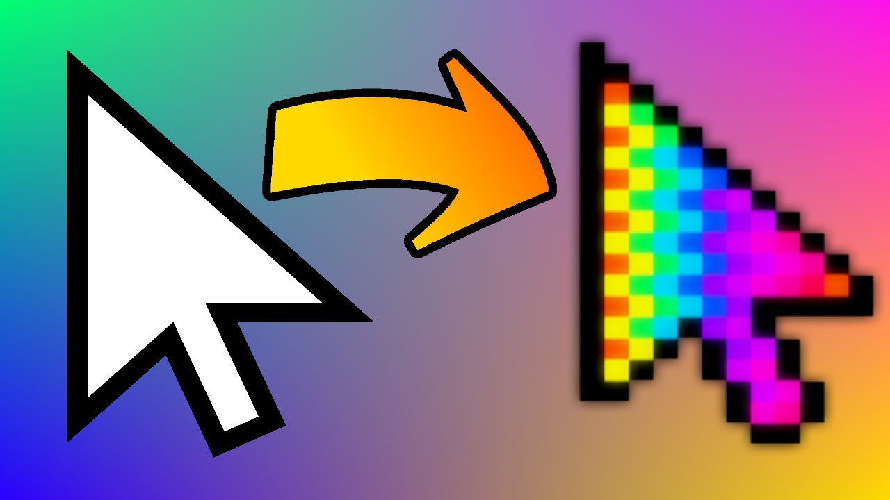 How To Make Your Own Custom Cursor In Windows 10 *2020* 