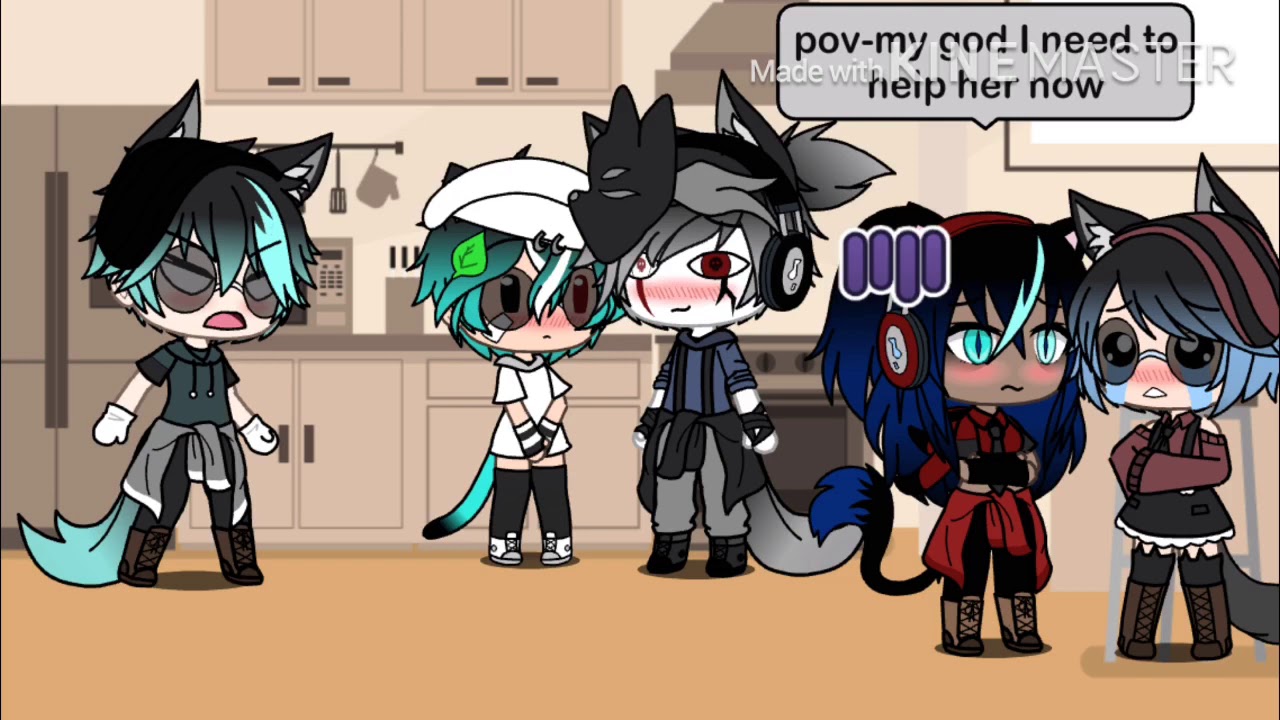 Who in the hell put the muffins in the freezer/gacha naomi plaze YouTube