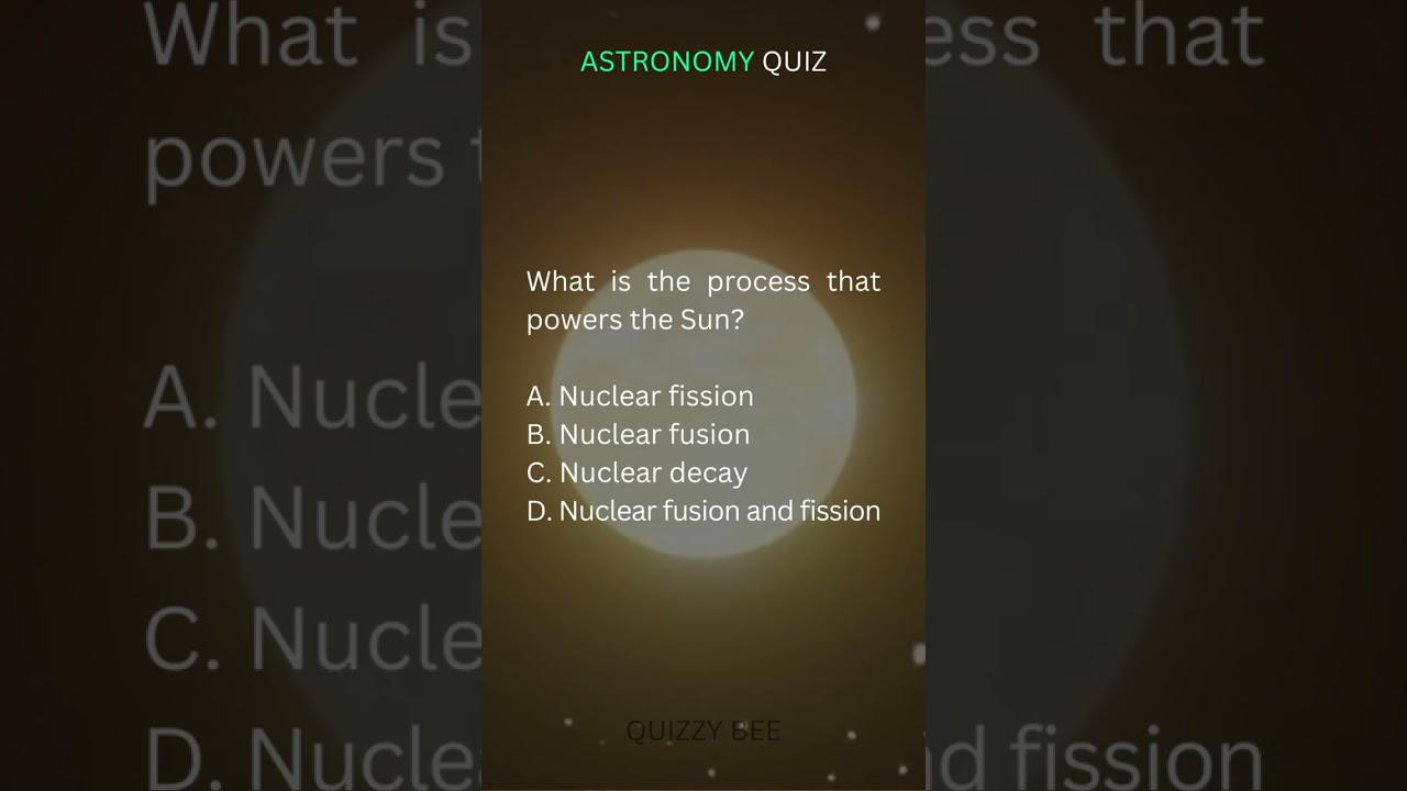 ASTRONOMY QUIZ | Beyond the Stars: Test Your Astronomy Knowledge with this Quiz! 