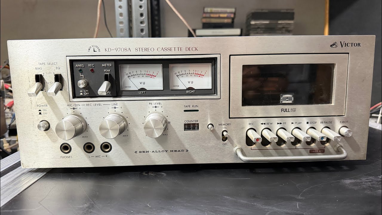 Victor KD-970SA Stereo Cassette Deck Price In Hindi 9811204032