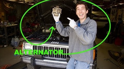 How to Change an Alternator - Jeep 4.0L Straight 6
