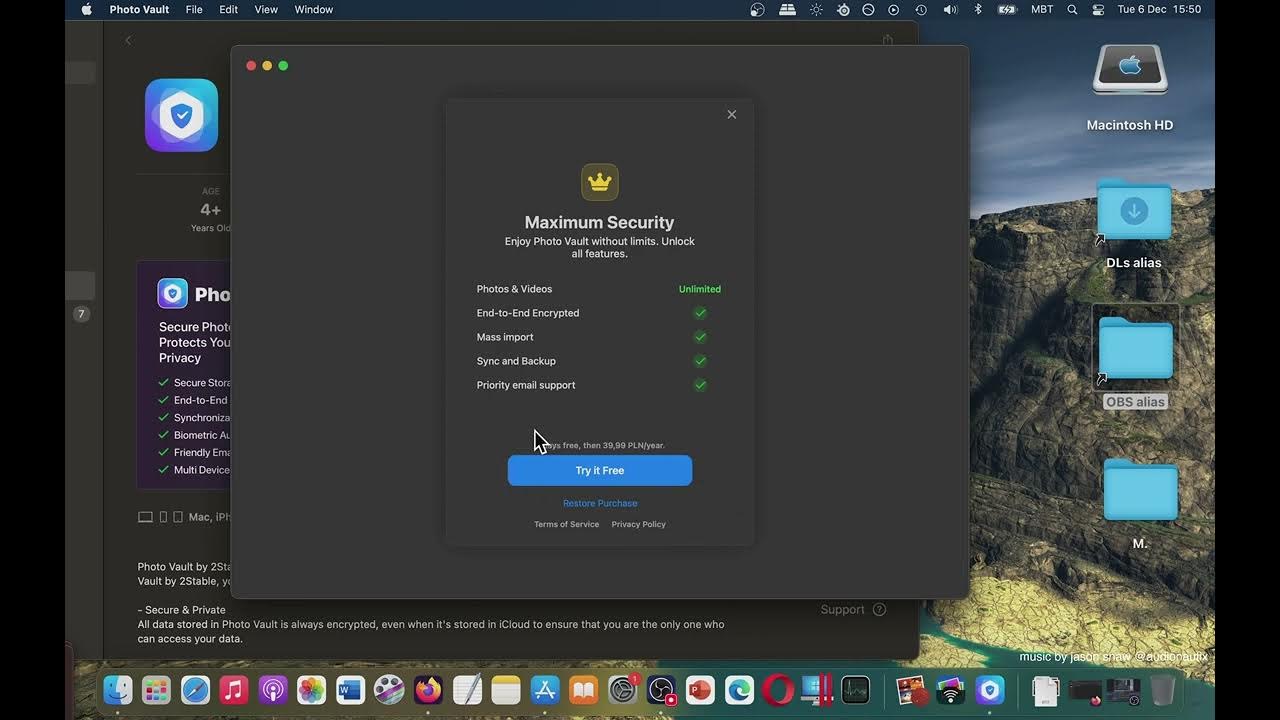 Photo Vault BEST Mac App Store Apps YouTube