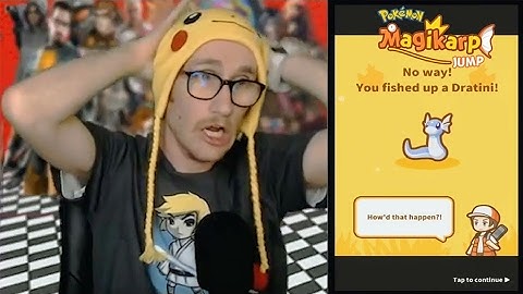 SUPER RARE DRATINI CATCH! - Pokemon Magikarp Jump