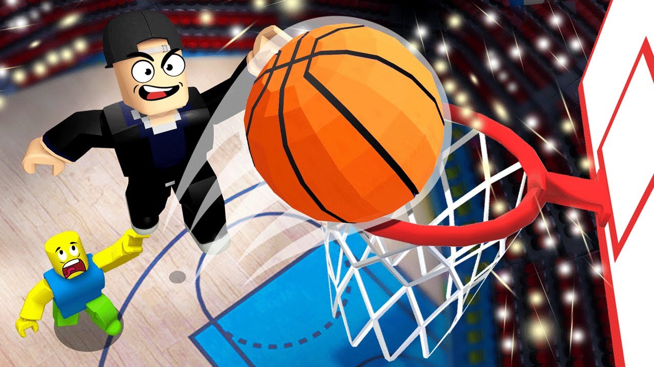 Dunking on NOOBS in Roblox - YouTube