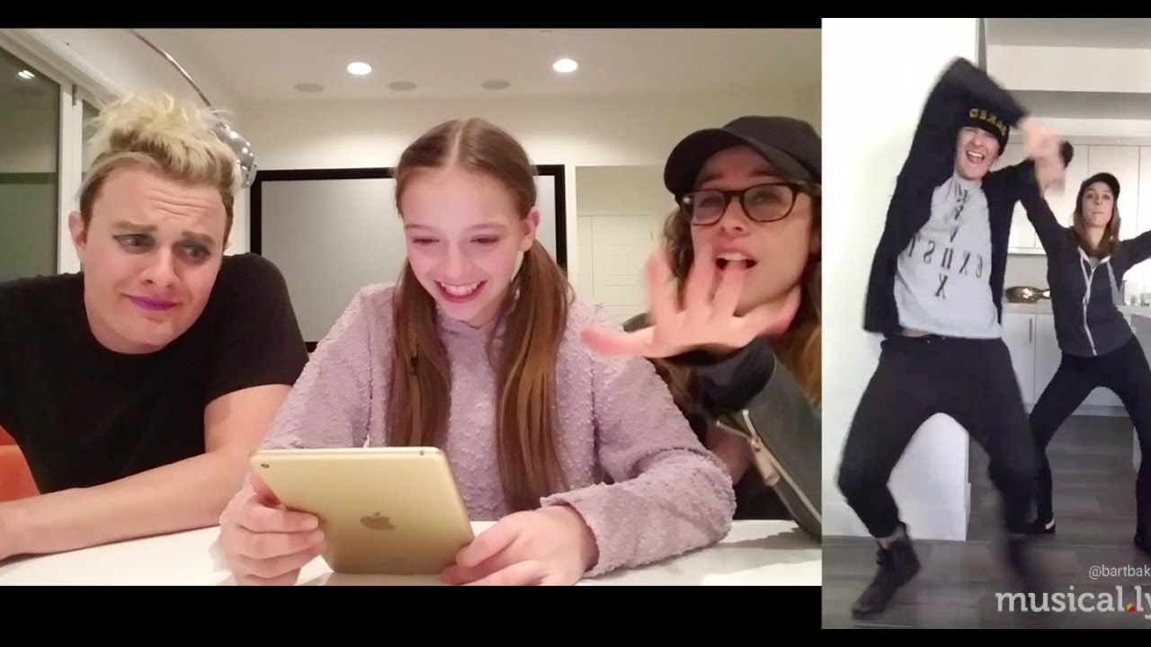 REACTING To Bart Baker's CRINGEY MUSICALLY'S w/ MissJaydenB