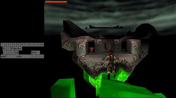 Tomb Raider 2 Glitched Speedrun Tutorial - Floating Island
