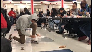 Falling In Lunch And Throwing My Food In The Air