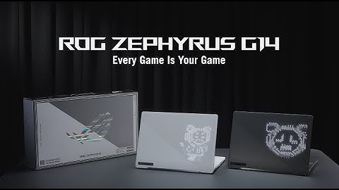 2023 ROG Zephyrus G14 (GA402) - Uitpakvideo