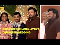 Actor prashanth and thiagarajan at producer bofta dhananjayans daughter wedding