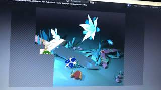 Blender cycles render timelapse: LOZ