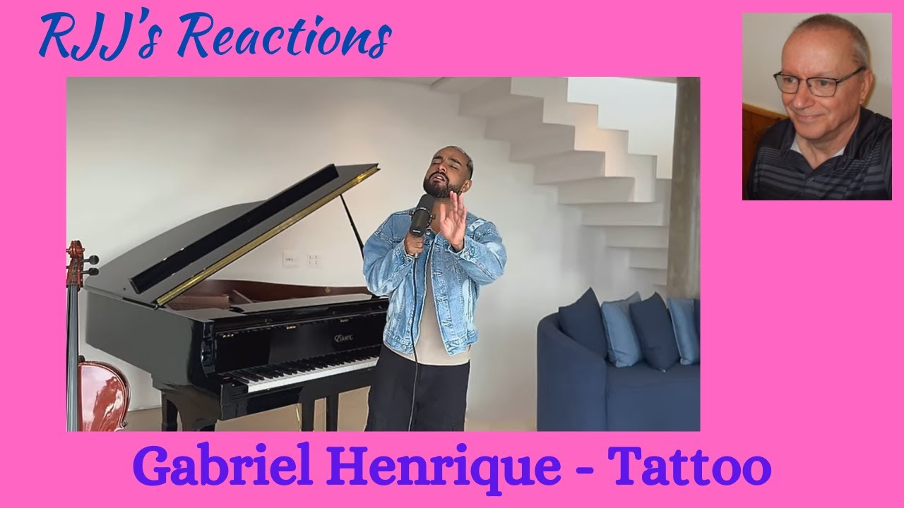Габриэль Энрике - Татуировка (испанская версия) 🇨🇦 Реакция RJJ