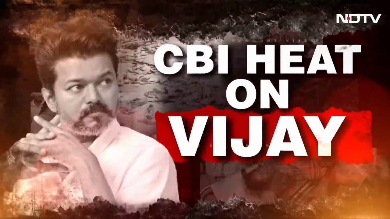 Vijay  CBI | Karur Stampede: Actor Vijay Back Before CBI For Second Round