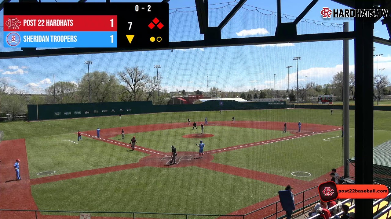 Rapid City Post 22 Hardhats vs Sheridan Troopers
May 3, 2026