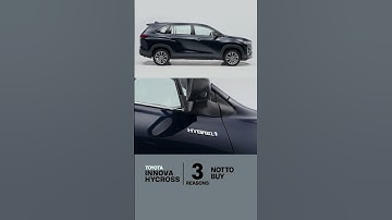 Drie redenen om er geen te kopen | Toyota Innova HyCross FAQ #3