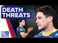 NRL star Mitchell Moses given police protection after death threats | 9 News Australia