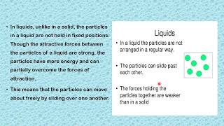 KINETIC THEORY AND THE STATE OF MATTER JSS2