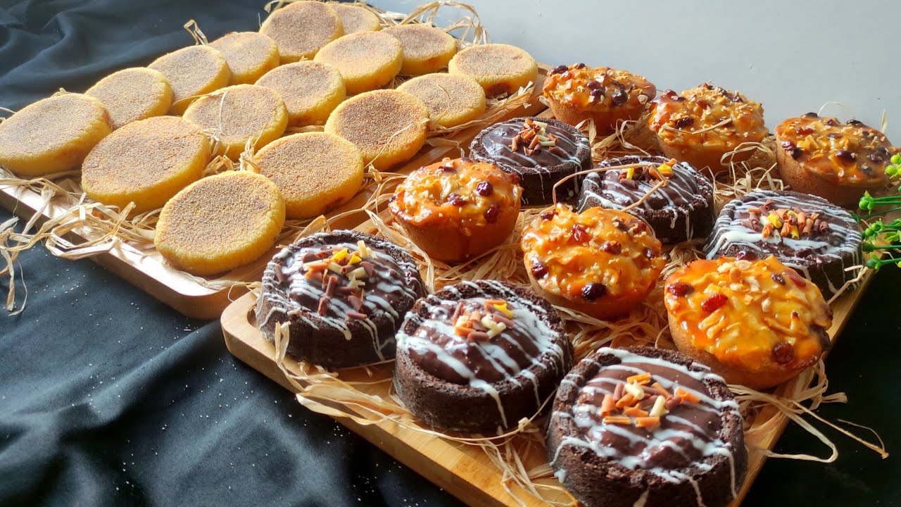 مشيت عند حماتي💃ديت معايا كوتي خفيف ويحمر الوجه💪بخليط واحد كيكات التفاح والشكلاط+حريشات بالجبن وزيتون