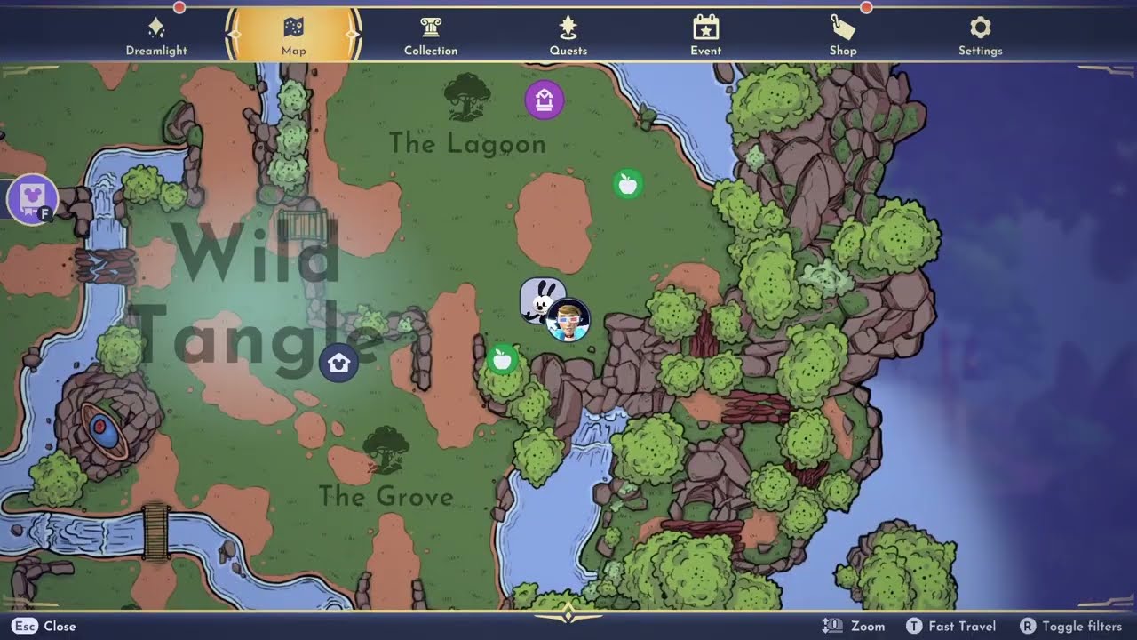 Oswald's Clocks Locations - Disney Dreamlight Valley