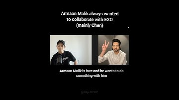 EXO Chen and Armaan Malik #exo #chen #armaanmalik