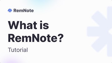 What is RemNote? - Get Started in 2 Minutes