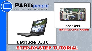 Dell Latitude 3310 (P95G002) Speakers How-To Video Tutorial
