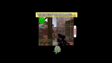 THE BEST WALLBANG IN CS 1.6 ☝ #shorts #youtubeshorts #cs #gaming #highlights #best #wallbang #fyp